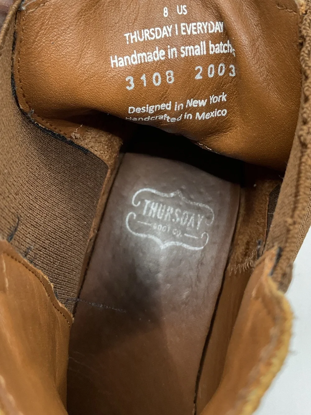 Thursday Boot Co. Legend Handmade Chelsea Lug Boots